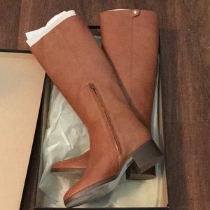 JCrew Leather Knee Riding Boots Women’s 8